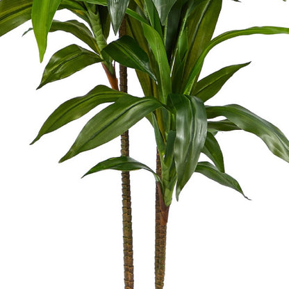 Nearly Natural 48" Dracaena Silk Plant (Real Touch) Green