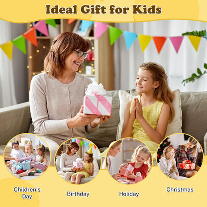 4-Pack 100 Piece Puzzles for Kids Ages 4-6 6-8 8-10, Cute Dogs Dinosaurs Dolphins Wildlife Kids Puzzles Ages 3-5 4-6 5-8, 100 Large Piece Jigsaw Puzzles Educational Toys for Boys and Girls (15x10 in)