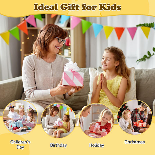 4-Pack 100 Piece Puzzles for Kids Ages 4-6 6-8 8-10, Cute Dogs Dinosaurs Dolphins Wildlife Kids Puzzles Ages 3-5 4-6 5-8, 100 Large Piece Jigsaw Puzzles Educational Toys for Boys and Girls (15x10 in)