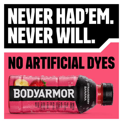 BODYARMOR LYTE Sports Drink Low-Calorie Sports Beverage, Blueberry Pomegranate, Coconut Water Hydration, Natural Flavors With Vitamins, Potassium-Packed Electrolytes, Perfect For Athletes, 16 Fl Oz (Pack of 12)