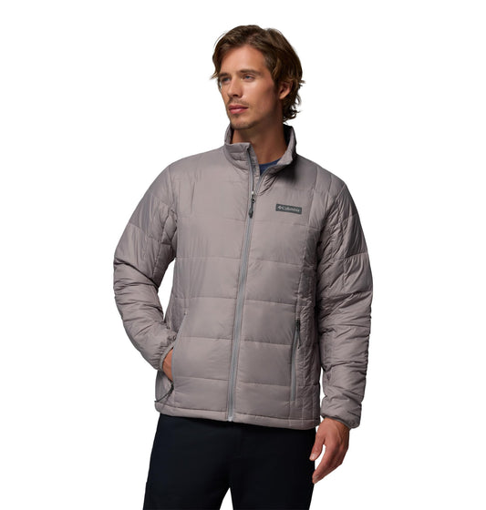 Columbia Men's Voodoo Falls 590 Turbodown II Jacket, Light Grey, Medium