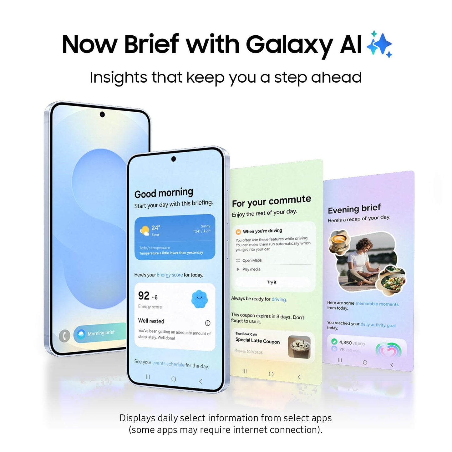 Samsung Galaxy S25 Cell Phone, 128GB Smartphone, Unlocked Android, AI Night Mode Camera, Snapdragon 8 Elite Fast Processor, ProScaler Display, 4000mAh Battery, 2025, US 1 Yr Warranty, Silver Shadow