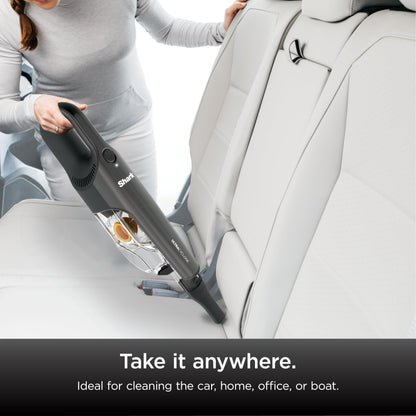 Shark UltraCyclone Pet Pro Plus Cordless Hand Vacuum, Powerful Suction, Handheld Vacuum for Car & Home, Pet Power Brush, Crevice Tool, Scrubbing Brush, XL Dust Cup, Black, CH951