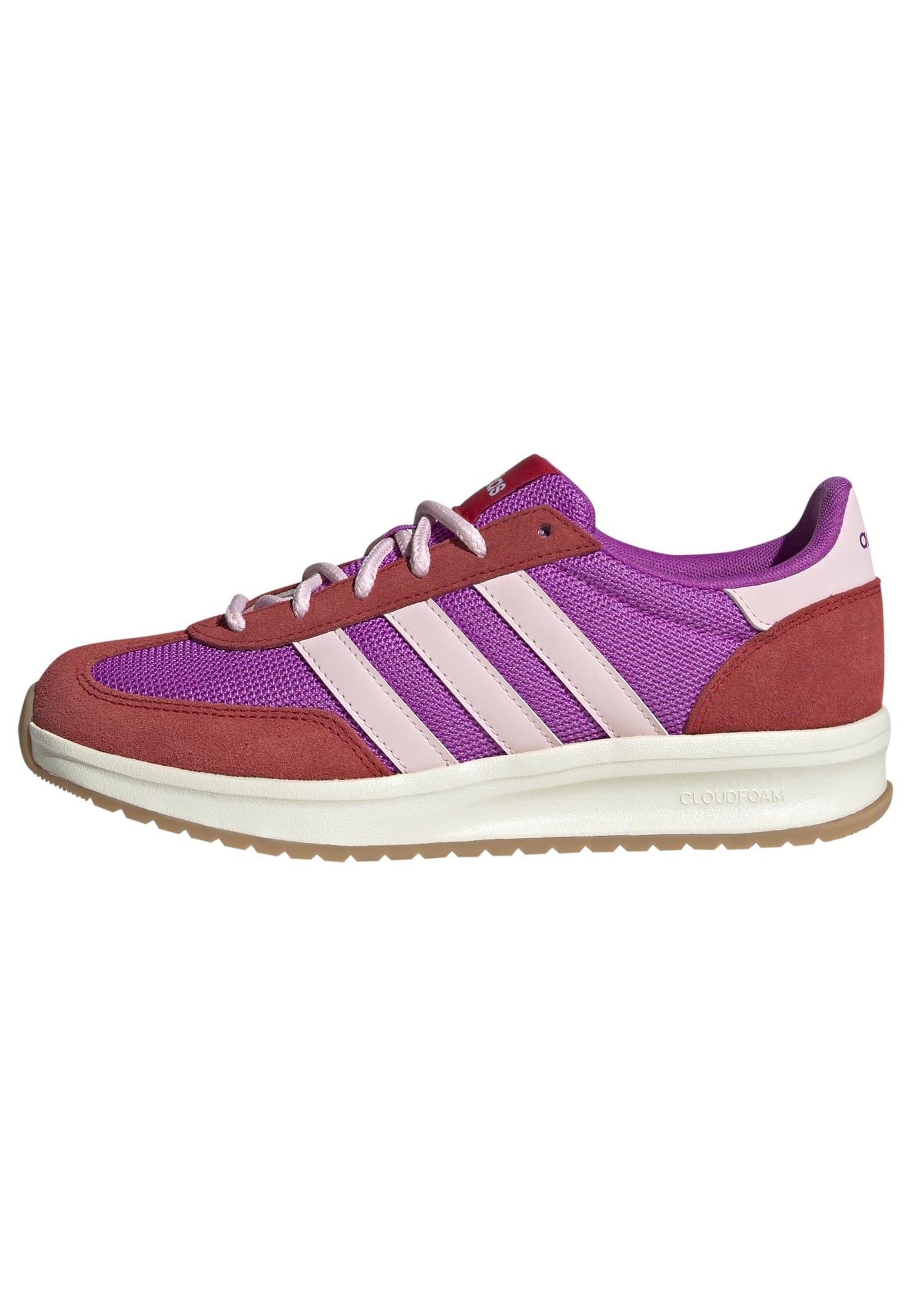 adidas Women's Run 70s 2.0, Purple Burst/Clear Pink/Better Scarlet, 7