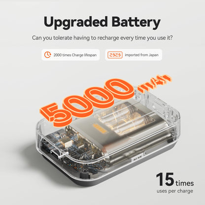 IKEEPFIT Cordless Knee Massager with Heat Vibration for Pain Relief, MAXwarm 4.0[2025 Upgraded] - Electric Heated Knee Brace with 5 Heat Levels and 3 Massage Mode, Gifts for Men Women (Grey, Pair)