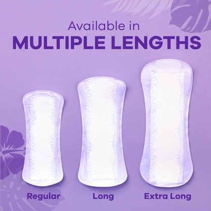 Always Daily Extra Protect Liners, Extra Long Length, Scented Panty Liners, Feel Clean and Comfortable for up to 10 Hours, 60 Count (Packaging May Vary)