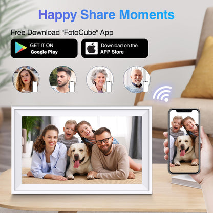 Digital Calendar 15.6 inch ECalendar Planner Wall Touch Screen, Electronic Calendars for Family Organizer, Smart Chore Chart Sync with Phone by App for Meal Planner, Photo Share Stand & Wall Mount