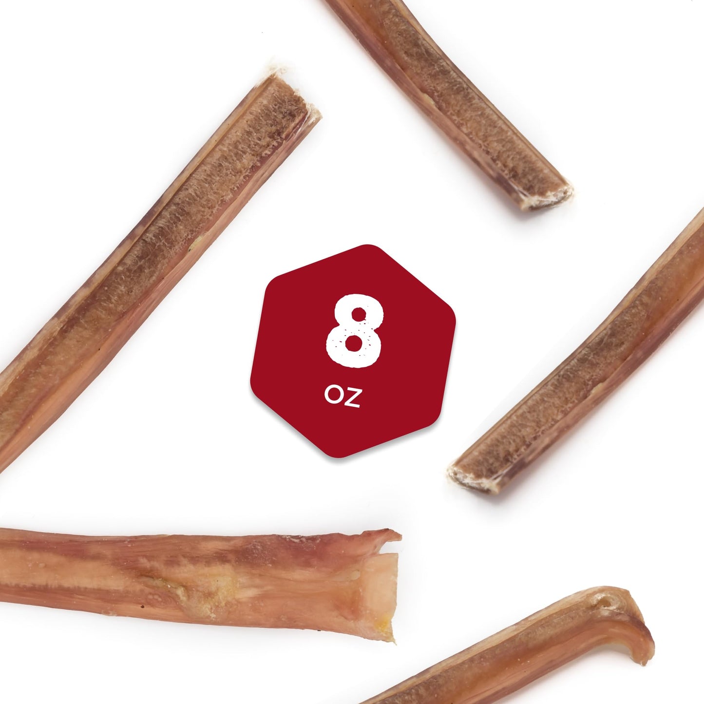Best Bully Sticks 4 Inch Bully Sticks - 8 oz (Pack of 1) - 100% Natural Grass-Fed, Grain and Rawhide Free, Ideal for Small or Young Canines