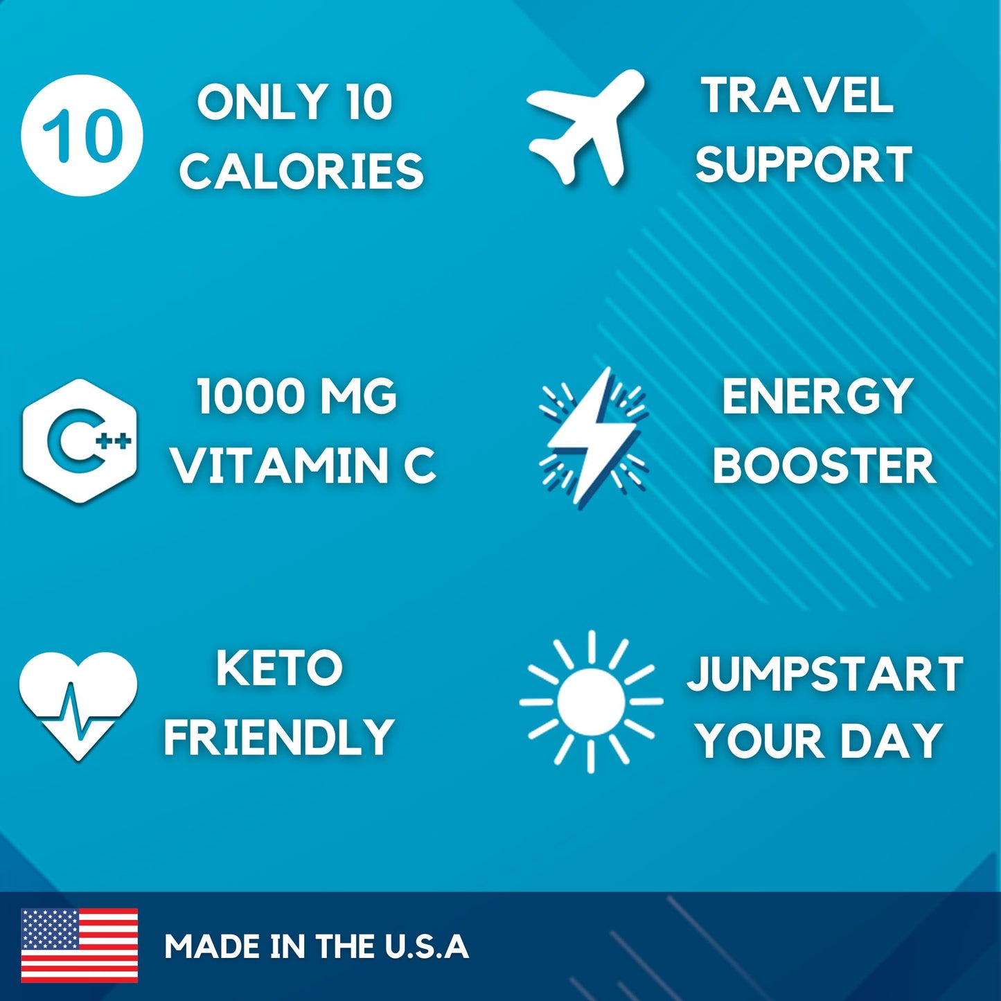 HydroMATE Electrolyte Powder Variety Pack Hydration Packets Low Sugar 30 Count