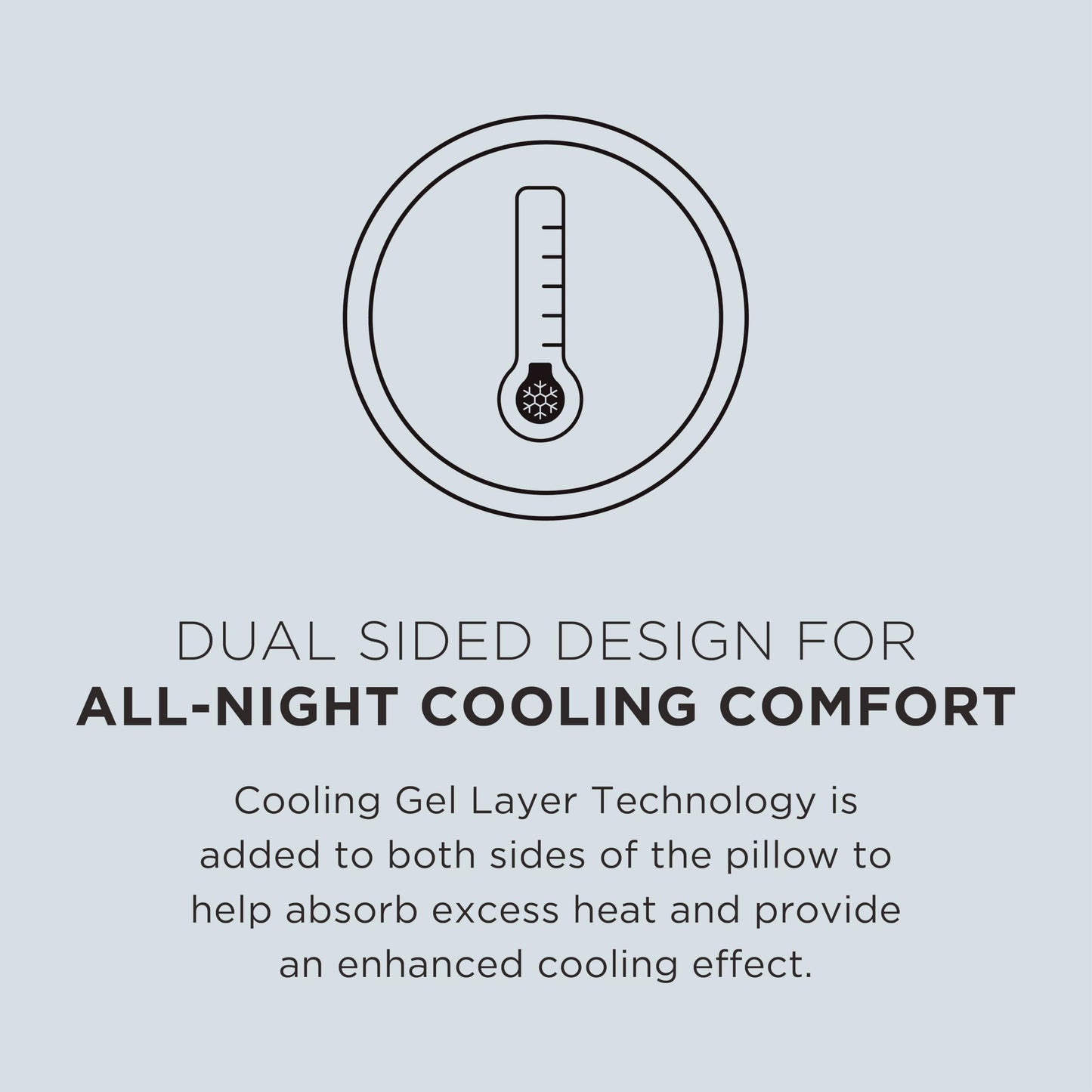 Tempur-Pedic TEMPUR-Cloud Dual Cooling Pillow, King (Pack of 1), White