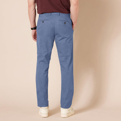 Amazon Essentials Men's Slim-Fit Wrinkle-Resistant Flat-Front Chino Pant, Indigo, 29W x 32L
