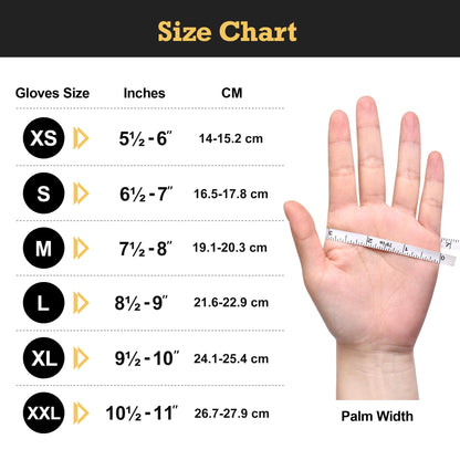 TitanFlex Disposable Nitrile Exam Gloves, 6-mil, Black, Large 100-ct Box, Heavy Duty Disposable Gloves, Cooking Gloves, Mechanic Gloves, Latex Free Gloves, Food Safe Rubber Gloves for Food Prep