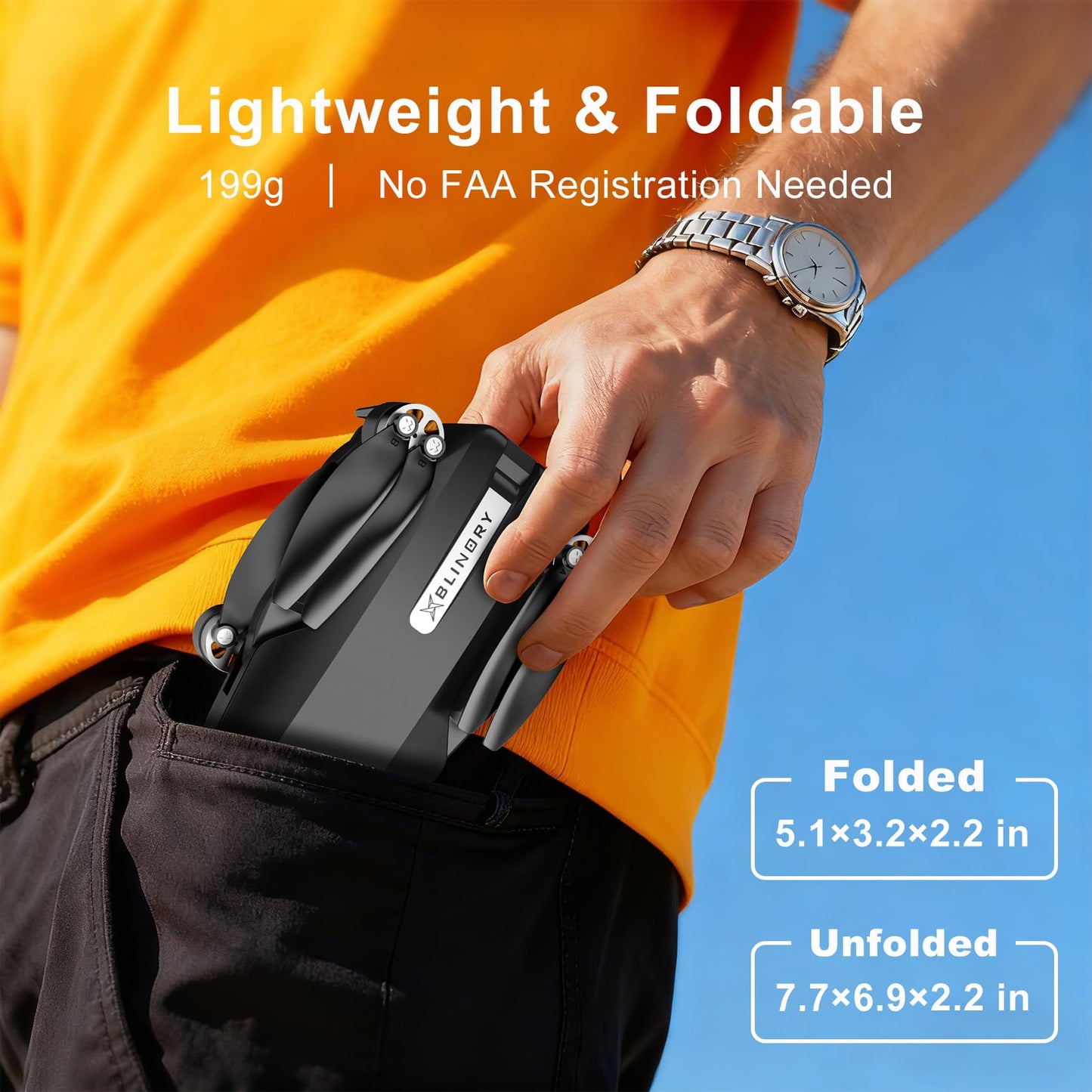 Drone with Camera, 2K HD FPV Drones for Adults, RC Quadcopter with Gravity Control, One Key Take Off/Land, Waypoint Fly, Gestures Selfie, 3 Speed Modes, Mini Drone for Beginners with 2 Batteries