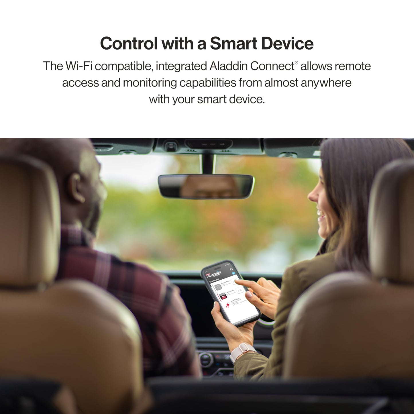 Genie StealthDrive 7155 Connect Smartphone-Controlled Belt Drive Garage Door Opener - 1 Each