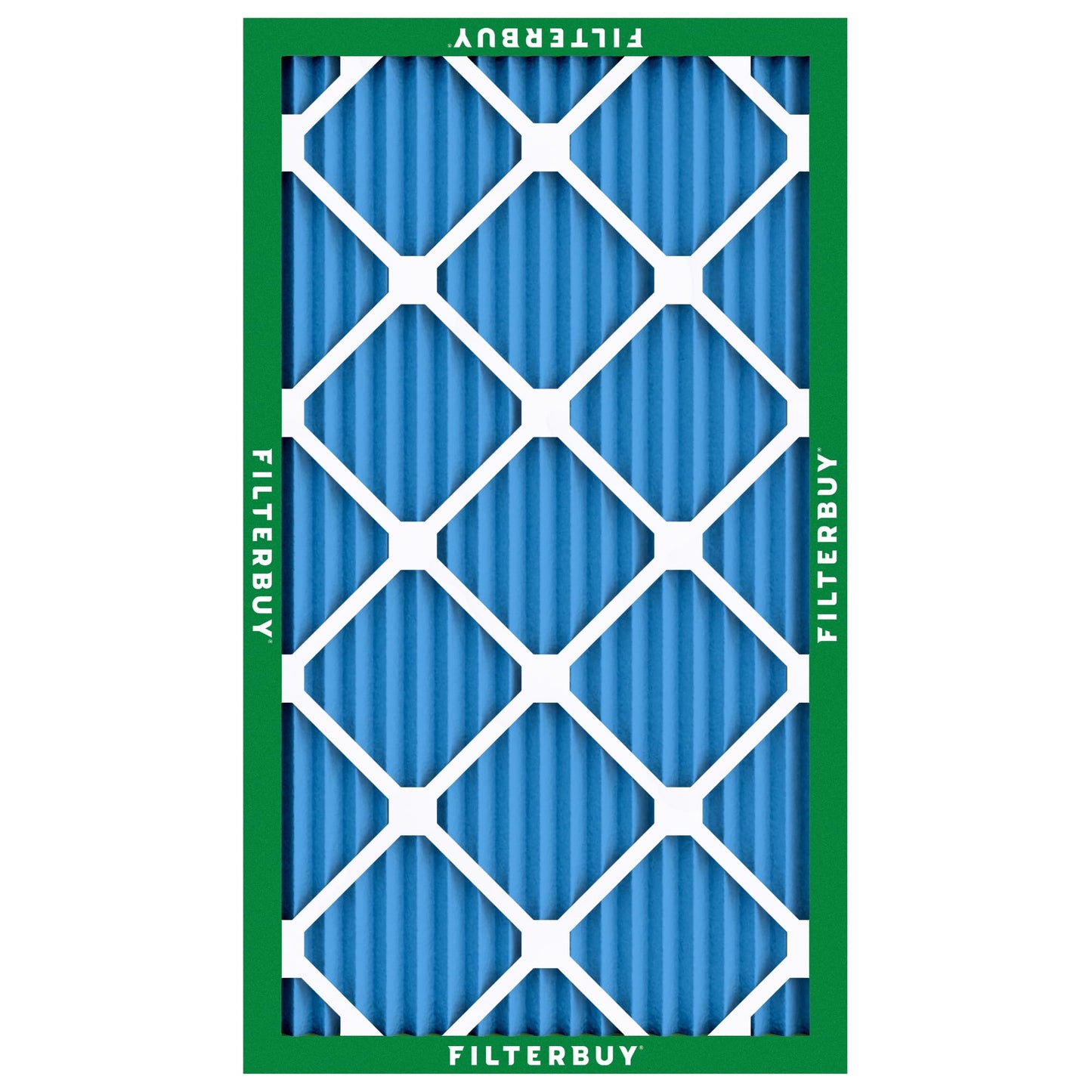 Filterbuy 20x30x1 Air Filter MERV 13 Optimal Defense (4-Pack), Pleated HVAC AC Furnace Air Filters Replacement (Actual Size: 19.63 x 29.63 x 0.75 Inches)