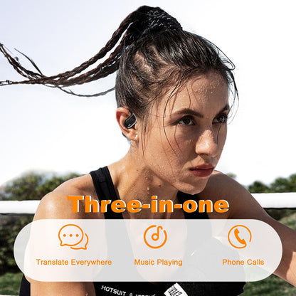 Ai Translation Earbuds Real Time,144 Language Translator Earbuds, Translating Earbuds, Bluetooth Headphones Translation Language Device for iPhone and Android Ear Bud Translator Travel Business