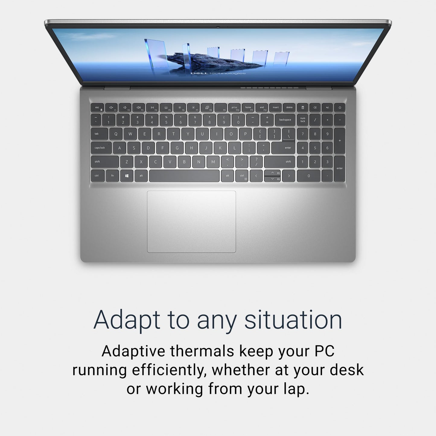 Dell 15 Laptop DC15250-15.6-inch FHD (1920x1080) 120Hz Display, Intel Core i5-1334U Processor, 16GB DDR4 RAM, 512GB SSD, Intel UHD Graphics, Windows 11 Home, Onsite Service - Platinum Silver