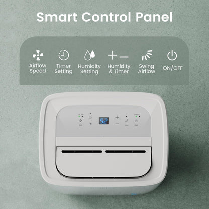 Waykar 80 Pints Energy Star Dehumidifier for Spaces up to 5,000 Sq. Ft at Home, in Basements and Large Rooms with Drain Hose and 1.14 Gallons Water Tank (JD025CE-80)