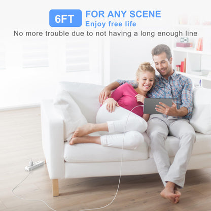 uoyssimi iPhone 16 15 Charger Fast Charging 3 Pack 20W USB C Charger with 6ft Braided Type C Cable for iPhone 16/16 Pro/16Pro Max/15, iPad Pro, MacBook Air