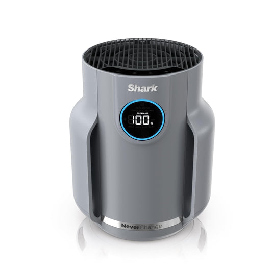 Shark NeverChange Air Purifier Compact Pro with Long-lasting HEPA Exceeding Filtration, For Pet Dander, Dust, Smoke, Allergens, Up to 250 sq. ft. for Bedroom, Home Office, Dorm, HP071BRN (2025)