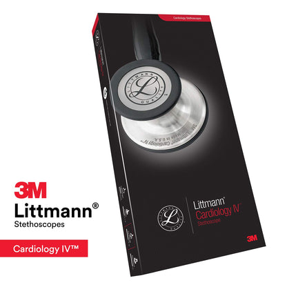 3M Littmann Cardiology IV Diagnostic Stethoscope, 6200, More Than 2X as Loud, Weighs Less
