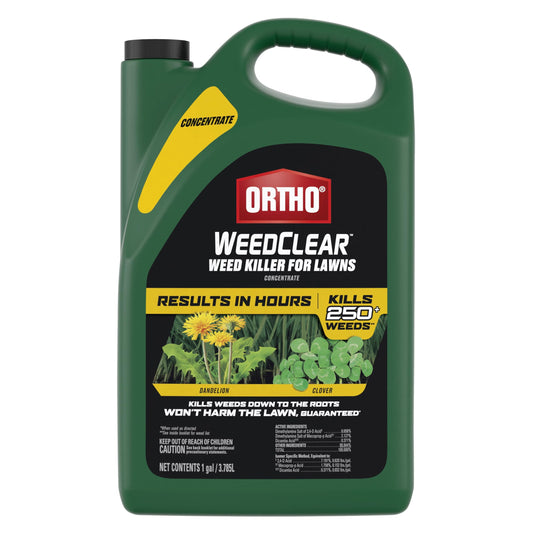 Ortho WeedClear Weed Killer for Lawns Concentrate, Kills Dandelion and Clover, 1 gal.