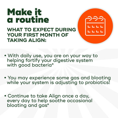 Align Probiotic Bloating Relief + Food Digestion, Probiotics for Women and Men, Promotes Digestive Health and Helps Support the Metabolism of Food*, 28 Capsules (Packaging May Vary)