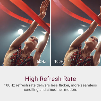 Dell 27 Monitor - SE2725HM - 27-inch Full HD (1920x1080) 16:9 100Hz Display, IPS Panel, 16.70 Million Colors, Anti-Glare, 1 HDMI / 1 VGA Port, TÜV Rheinland 3-Star*, Comfortview Plus - Black