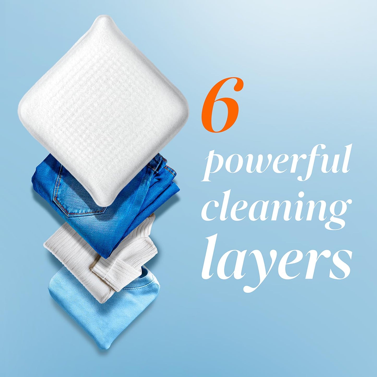 Tide evo Free & Gentle Laundry Detergent Tiles, Fragrance-Free, 40 Medium Sized Loads, Easy to Use, Safe for All Machines and Water Conditions