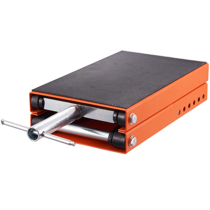 VEVOR Motorcycle Lift, 1100 LBS Motorcycle Scissor Lift Jack with Wide Deck & Safety Pin, 3.7"-13.8" Center Hoist Crank Stand, Steel Scissor Jack for Street Bikes, Cruiser Bikes, Touring Motorcycles