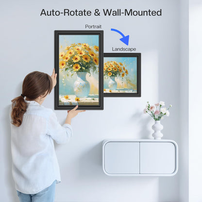 64GB Uhale 15.6" Digital Picture Frame, Large WiFi Electronic Photo Frames 1920 x 1080 IPS FHD Touch Screen, Share Photos and Videos Anywhere, Support SD/USB, Best Gifts for Parents and Grandparents