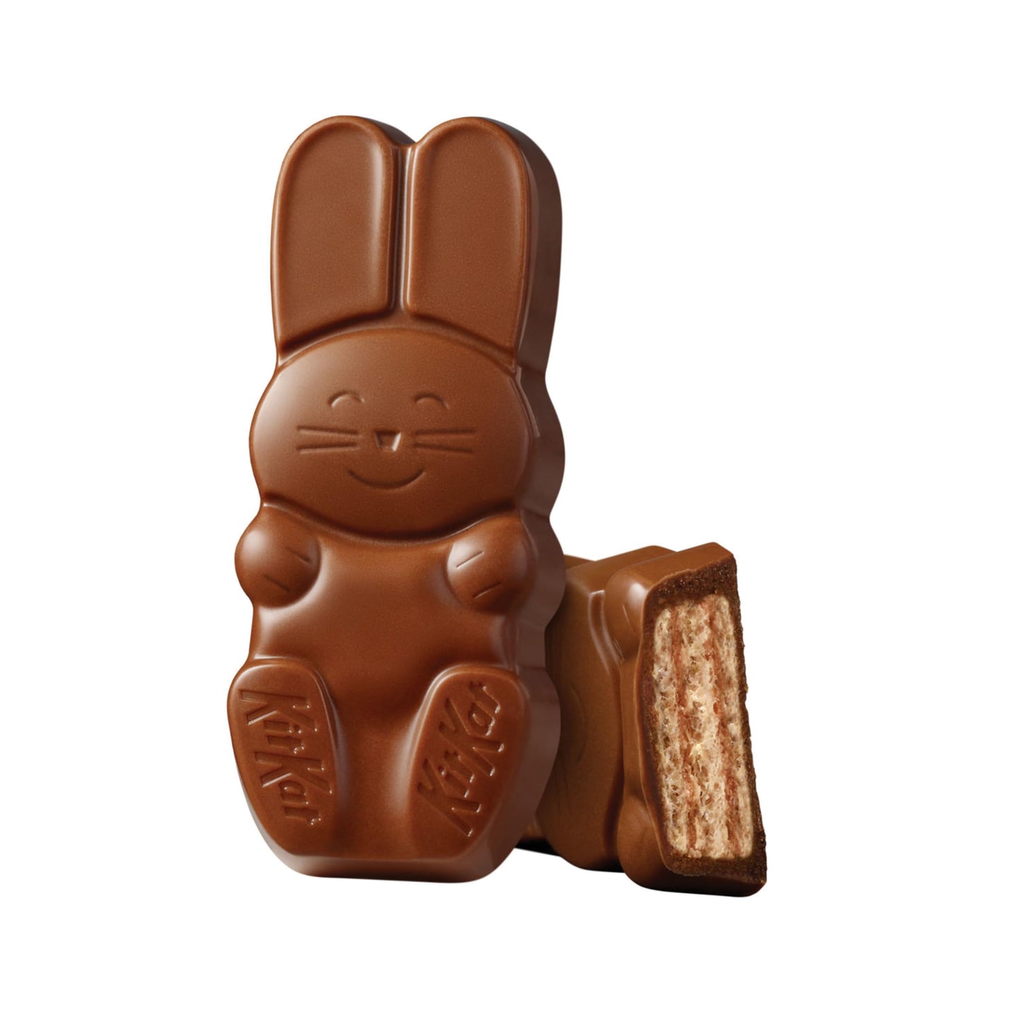 KIT KAT Milk Chocolate Wafer Snack Size Bunnies, Easter Candy Bag, 8.85 oz