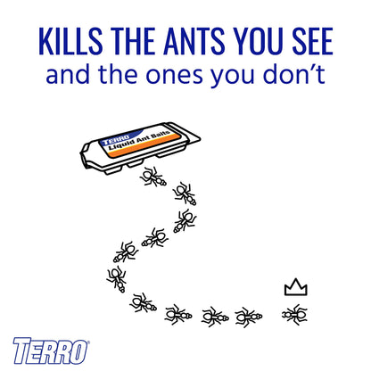 TERRO T300B Indoor Liquid Ant Killer , 12 Bait Stations