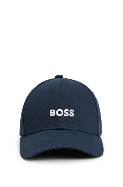 BOSS Center Logo Cotton Twill Cap