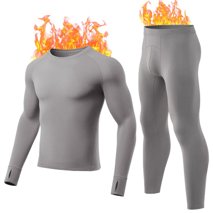 gagli Thermal Underwear for Men: Micro-Fleece Lined Long Johns Warm Base Layer, Soft Thermals Top and Bottom Set for Cold Weather 32-50℉