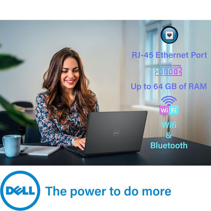 Dell 15.6" Laptop Computer for Home and Student, Intel 6-Core Processor (Beat i5-1135G7), 32GB DDR4 RAM, 1TB PCIe SSD, Business 3520 120Hz FHD, WiFi, Bluetooth, RJ45, HDMI, Windows 11 Pro