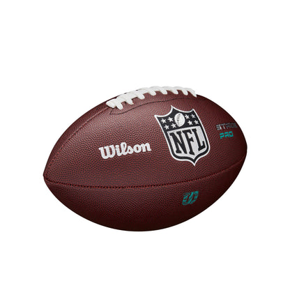 WILSON NFL Stride Pro Eco Football - Brown, Official Size