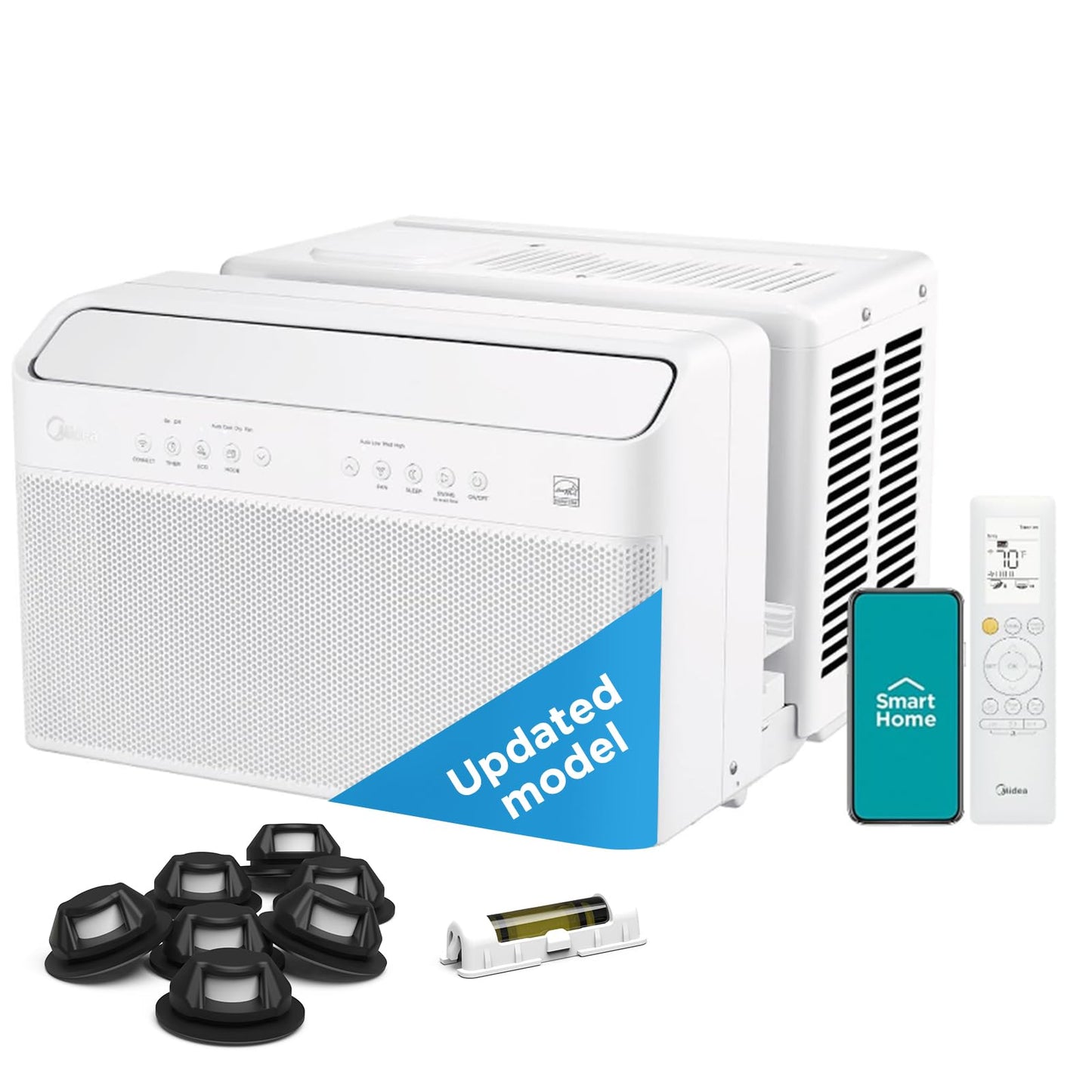 Midea MAW12V1QWT U-Shaped AC Window Air Conditioner