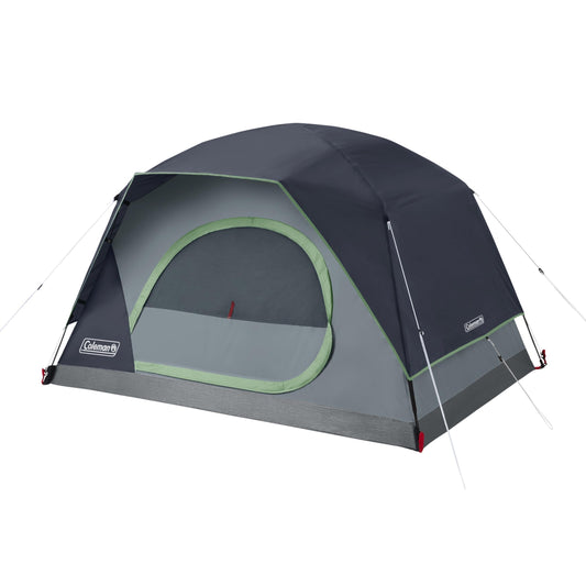Coleman Skydome Tent with 5 Minute Setup, 2/4/6/8-Person Weatherproof Tent with Rainfly & Carry Bag, 20% More Headroom Than Traditional Canopies