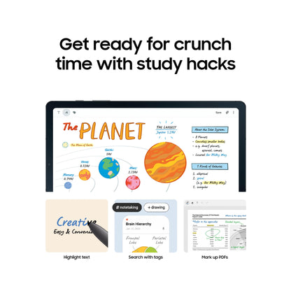 SAMSUNG Galaxy Tab S6 Lite (2024) 10.4' 64GB WiFi Android Tablet, S Pen Included, Gaming Ready, Long Battery Life, Slim Metal Design, Expandable Storage, US Version, Chiffon Pink, Amazon Exclusive