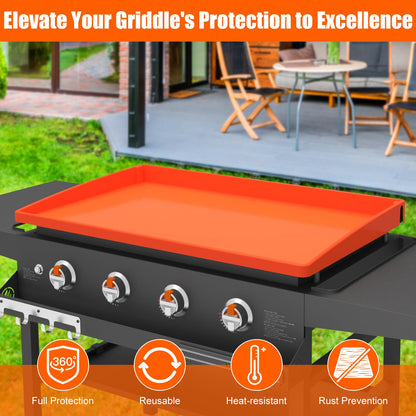 Silicone Griddle Mat Cover for Blackstone - 36 Inch True All-Encompassing Coverage Heavy Duty Food Grade Grill Buddy Mat, All Season Cooking Surface Protective Cover