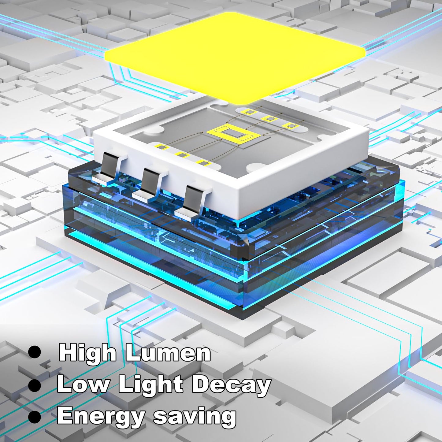 JAYNLT Y-6800W Solar Street Lights Outdoor, 600000LM 6500K Powerful Parking Lot Lights Commercial, Duks to Dawn Solar Lamp Outdoor with Motion Sensor for Yards, Driveways