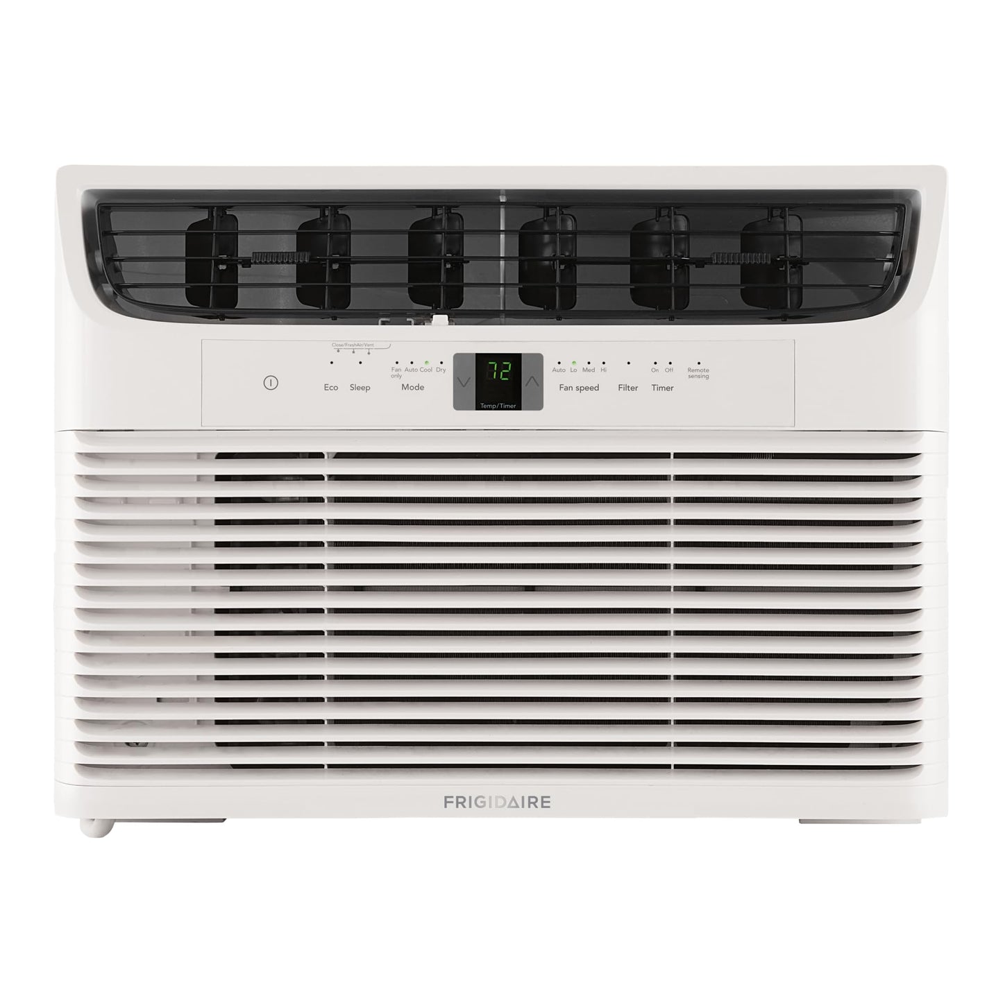 Frigidaire 12,000 BTU Window Air Conditioner with Remote Control, Cools Up to 550 Sq. Ft., Quiet Operation, Eco Mode, 3 Fan Speeds, Auto Restart, White