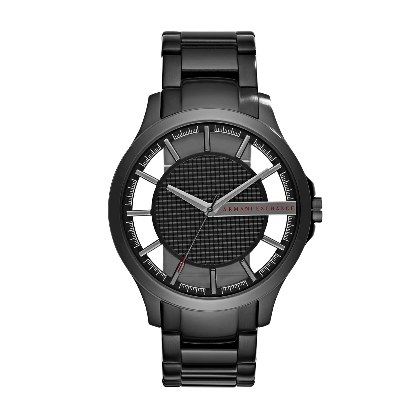 Armani Exchange A|X Men's Three-Hand Black Stainless Steel Watch (Model: AX2189)
