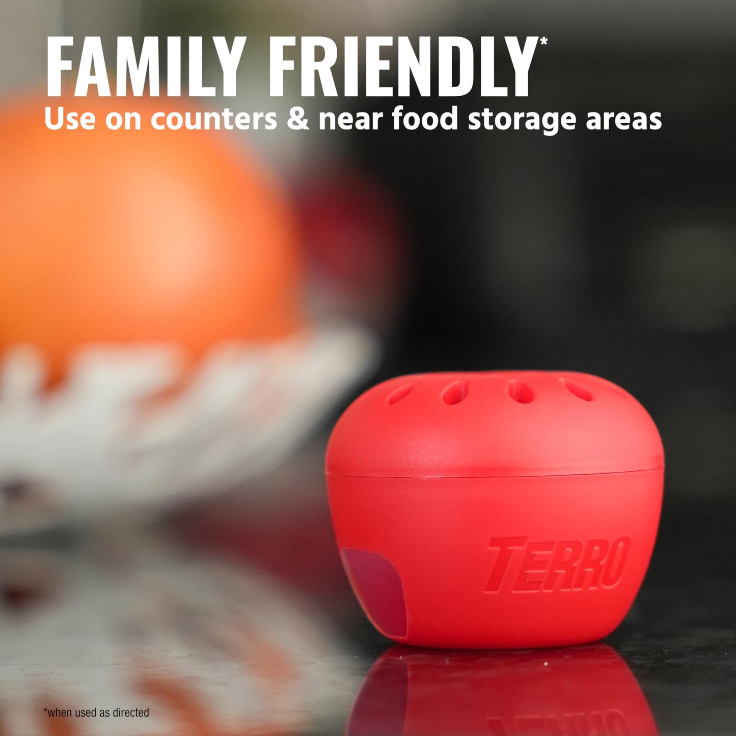 Terro Fruit Fly Traps for Indoors (6 Pack) + 270 Days of Lure Supply