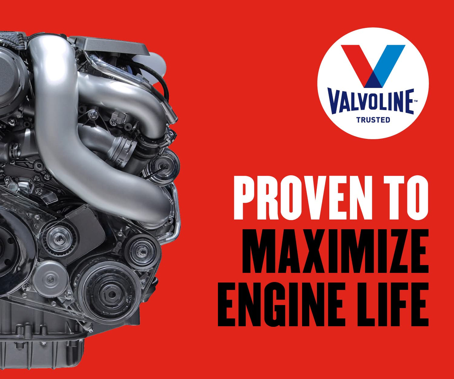 Valvoline High Mileage with MaxLife Technology 10W-30 Synthetic Blend Motor Oil 5 QT