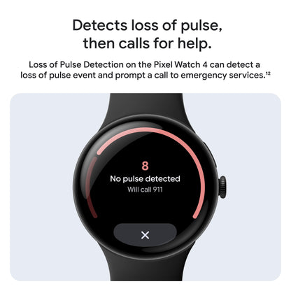 Google Pixel Watch 4 (41mm) - Android Smartwatch with Heart Rate and Sleep Tracking - 30-Hour Battery - Fitness Tracking - Google AI - Polished Silver Aluminum Case - Porcelain Active Band - Wi-Fi