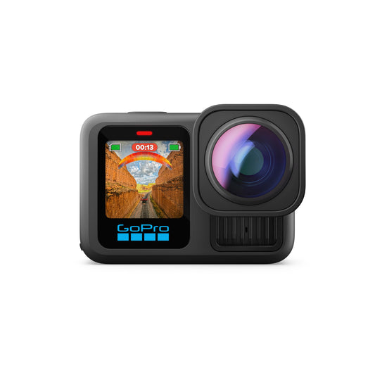 GoPro HERO13 Black Ultra Wide Edition - Waterproof Action Camera with 5.3K60 Video, 27MP Photo, Boosted 177-degree FOV + Compatability with HB-Series Lenses