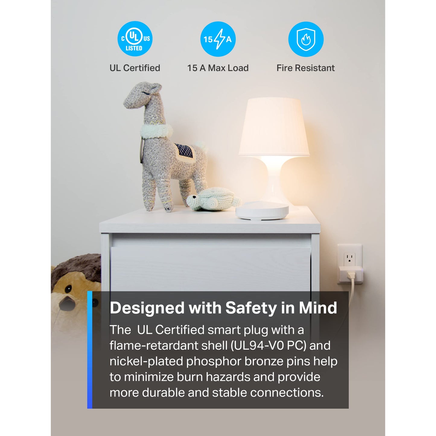 TP-Link Tapo Smart Plug Mini 15A, Smart Home Wi-Fi Plug, Super Easy Setup, Compatible with Alexa & Google Home, No Hub Required, UL Certified, 2.4G WiFi Only, White, Tapo P105(4-Pack)