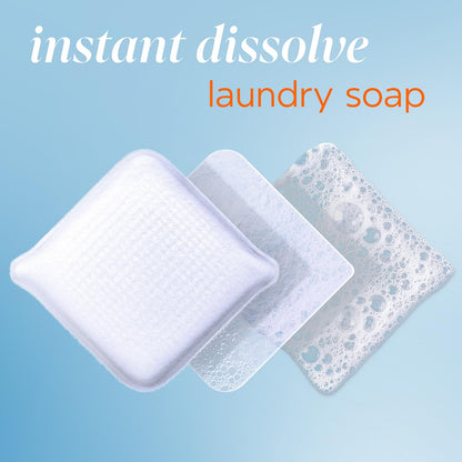 Tide evo Free & Gentle Laundry Detergent Tiles, Fragrance-Free, 40 Medium Sized Loads, Easy to Use, Safe for All Machines and Water Conditions